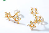 Women's Star-studded White Zirconium Sterling Silver – Gifts for Her — 1