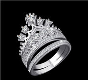 Crown Ring Women's Two-piece Ring – Gifts for Her — 2
