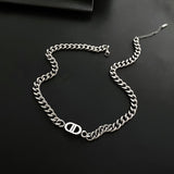 Colorless Cuban Chain Women's Necklace – Jewelry Gift Ideas — 2