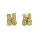 18K Brass Balloon Bubble Zircon Small Size Stud – Birthday Gifts — 14