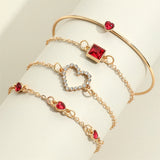 Light Luxury Square Gem Bracelet Female Fully – Jewelry Gift Ideas — 5