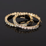 Popular Geometric Single Row Diamond Rhinestone Ear – Thoughtful Gifts — 3