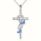 Exquisite Elegant Butterfly Cross Pendant – Jewelry Gift Ideas — 5