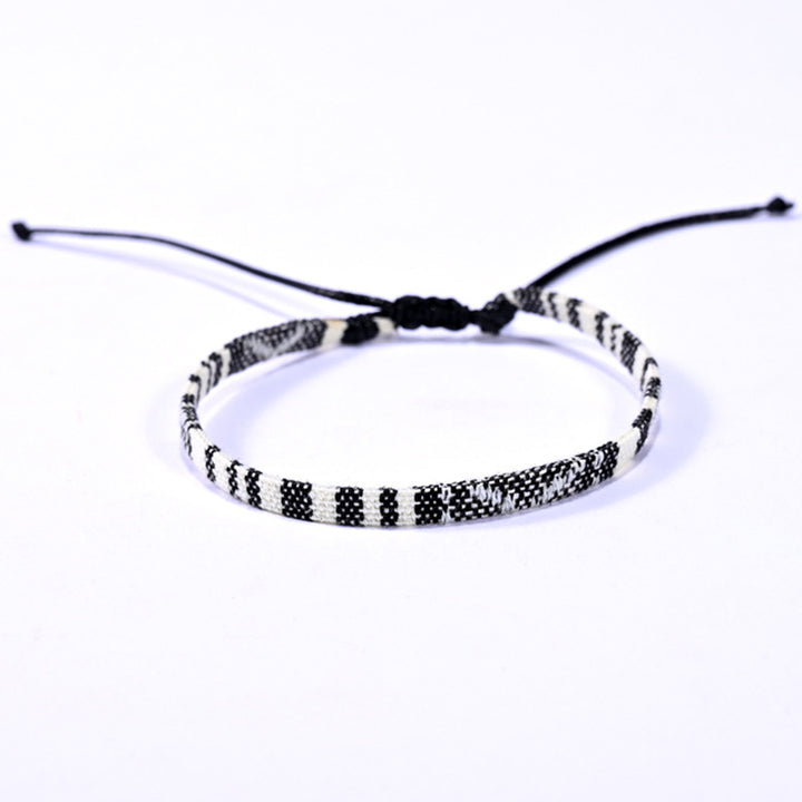 Braided Rainbow Bohemian Friendship Bracelet – Jewelry Gift Ideas — 1