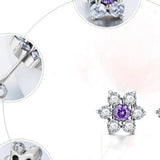 Chic Women's Zircon Diamond Earrings – Gifts for Her — 4