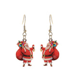 Cartoon Cute Santa Claus Acrylic Earrings – Practical Gifts — 7