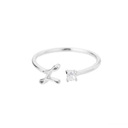 Letters Ring 26 Letters AZ Gold 18K Gold Plated Ring – Gift Ideas — 12