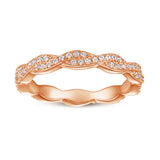 Creative S925 Silver Reverse Love Eternal Ring – Gifts for Couples — 4