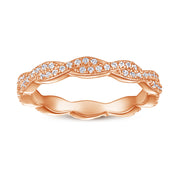 Creative S925 Silver Reverse Love Eternal Ring – Gifts for Couples — 4
