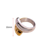 High Polished Stainless Steel Smooth Silver Gold – Jewelry Gift Ideas — 11
