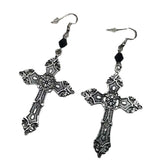 Gothic Dark Angel Cross Alloy Earrings – Useful Gifts — 4