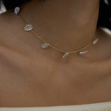 Colorful Natural Baroque Petal Pearl Short – Jewelry Gift Ideas — 1