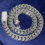 8mm Stainless Steel Inlaid Vvs Moissanite Buckle – Jewelry Gift Ideas — 14