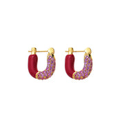 High-grade Earrings Female Personality U-shaped – Gifts for Her — 12
