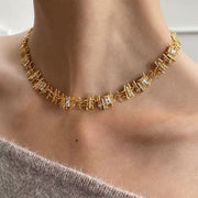 Niche Vintage Weave Gemstone Necklace – Jewelry Gift Ideas — 6