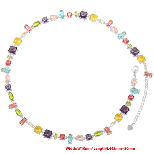 Cross-border Candy Color Special-shaped Zircon – Jewelry Gift Ideas — 2