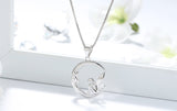 S925 Sterling Silver Necklace Angel Pendant – Jewelry Gift Ideas — 7