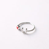 Love Lacquer Full Diamond Micro Setting Ring – Gifts for Couples — 3