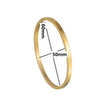 Simple Smooth Buckle Bracelet Cool Wind 4mm6mm – Jewelry Gift Ideas — 11