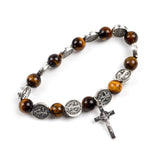 Religious Zinc Alloy Jesus Cross Benedict Tiger – Jewelry Gift Ideas — 4