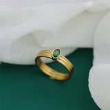 Women's Retro Double-layer Lvzuan Ring – Gifts for Her — 8