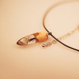 Creative Gift Log Resin Jewelry Pendant Necklace – Jewelry Gift Ideas — 2