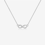 S925 Sterling Silver Horizontal 8-word Necklace – Jewelry Gift Ideas — 3