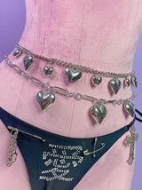Asian Culture Love Phants Zipper Skirt Chain Waist – Gifts for Couples — 4