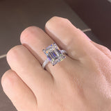 Princess Square Fashion Wild Rock Candy Wedding Ring – Stylish Gifts — 2