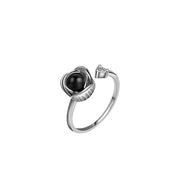 Rose Projection Couple Ring – Gifts for Couples — 6