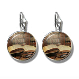 Women's Fashion Retro Book Photo Earrings – Stylish Gifts — 14