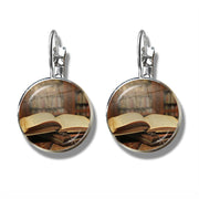 Women's Fashion Retro Book Photo Earrings – Stylish Gifts — 14