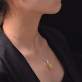 Whole Body 925 Ice Flower Cut Light Luxury Yellow – Jewelry Gift Ideas — 6