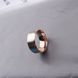Smooth Stainless Steel Ring – Birthday Gifts — 4