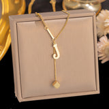 Necklace Ornament Titanium Steel Tassel 26 – Jewelry Gift Ideas — 3