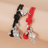 Heart-shaped Magnetic Buckle Bracelet Europe – Jewelry Gift Ideas — 4