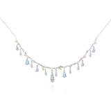 S925 Silver Natural Topaz Necklace – Jewelry Gift Ideas — 8