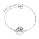 Sterling Silver Tree Of Life Bracelet Women's – Jewelry Gift Ideas — 3