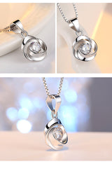 Women's Fashion Rotating Love Pendant – Jewelry Gift Ideas — 9