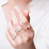 Heart Shaped Ring Sweet And Cute Index Finger – Gift Ideas — 4