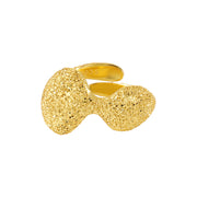 Geometric Round Frosted Ring Female Irregular Cold – Gifts for Her — 7