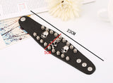 Fashion Kill Matt Studded Punk Leather Bracelet – Stylish Gifts — 4