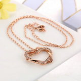 Fashion Heart-shaped Earrings Necklace Jewelry – Jewelry Gift Ideas — 11