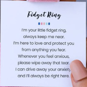 Rotating Enamel Fingertip Stress Relief Ring – Unique Gift Ideas — 3