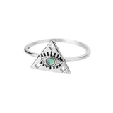Zircon Triangle Ring Niche Design – Practical Gifts — 3