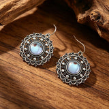 Vintage-style Gemstone Stud Earrings For Women – Stylish Gifts — 2