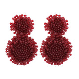 Colorful Rice Beads Boho Ethnic Earrings – Everyday Gifts — 5