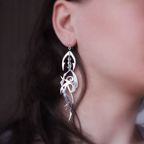 Design Concept Vintage Abstract Earrings – Unique Gift Ideas — 1