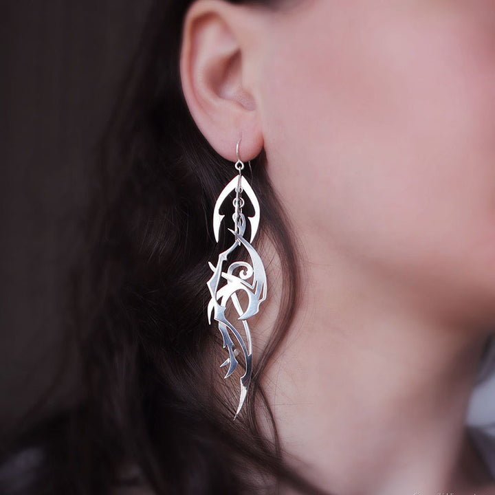 Design Concept Vintage Abstract Earrings – Unique Gift Ideas — 1