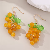 Vintage Design Grape Earrings For Women – Gifts for Her — 7